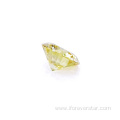 Light Yellow Colored Moissanite Stone Diamond